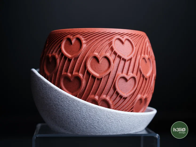 cuore · planter - Chậu cây trái tim cho ngày Valentine - Image 2
