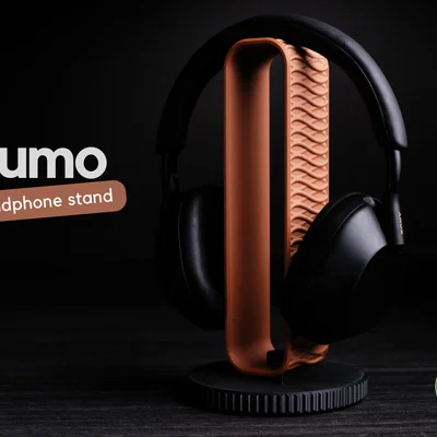 lumo · giá đỡ tai nghe phong cách tối giản