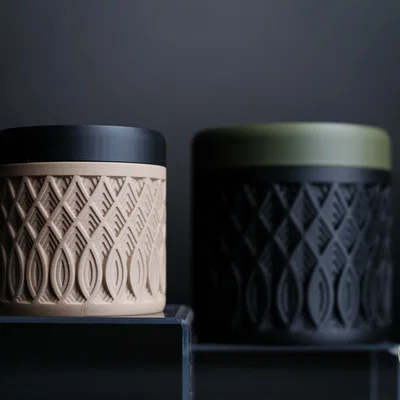 Hộp đựng phong cách tối giản crest · container