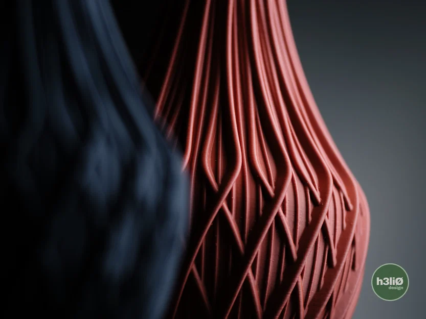 Mẫu bình hoa fractal · vase thiết kế tối giản hiện đại - Image 2