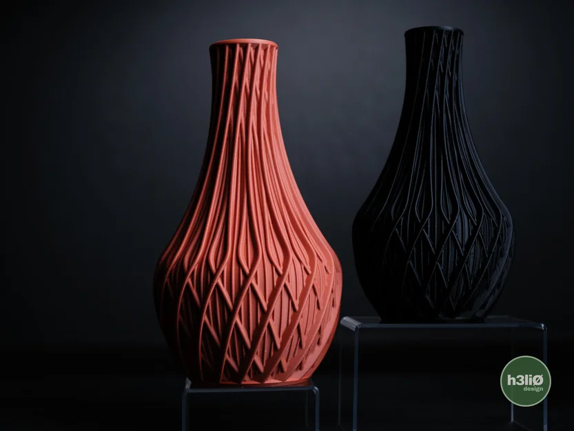 Mẫu bình hoa fractal · vase thiết kế tối giản hiện đại - Image 4