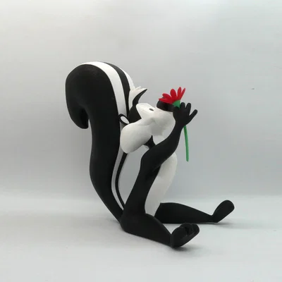 Mô hình in 3D Pepe Le Pew từ Looney Tunes