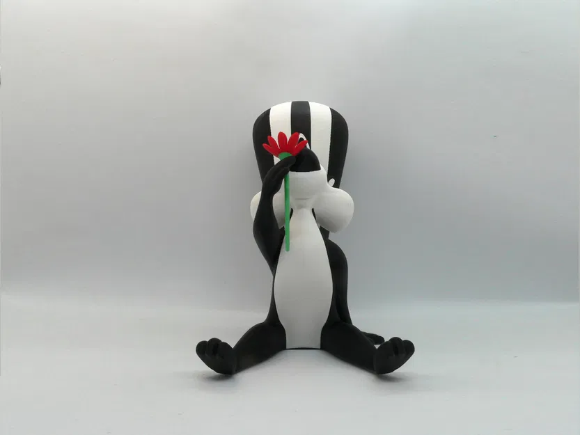 Mô hình in 3D Pepe Le Pew từ Looney Tunes - Image 5