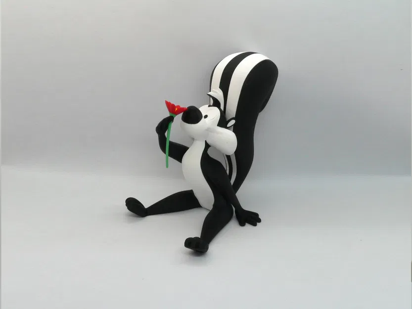 Mô hình in 3D Pepe Le Pew từ Looney Tunes - Image 6