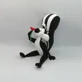 Mô hình in 3D Pepe Le Pew từ Looney Tunes - Thumbnail 6