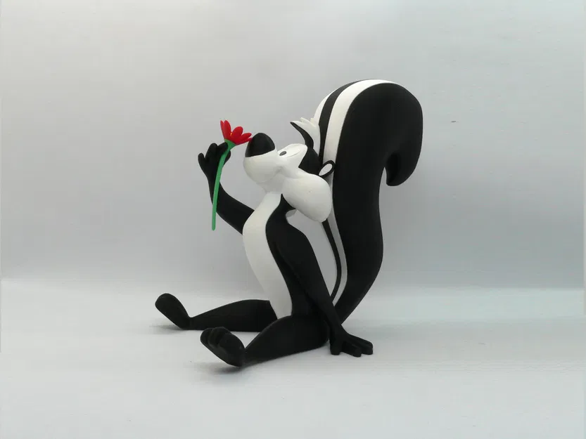 Mô hình in 3D Pepe Le Pew từ Looney Tunes - Image 7