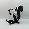 Mô hình in 3D Pepe Le Pew từ Looney Tunes - Thumbnail 7