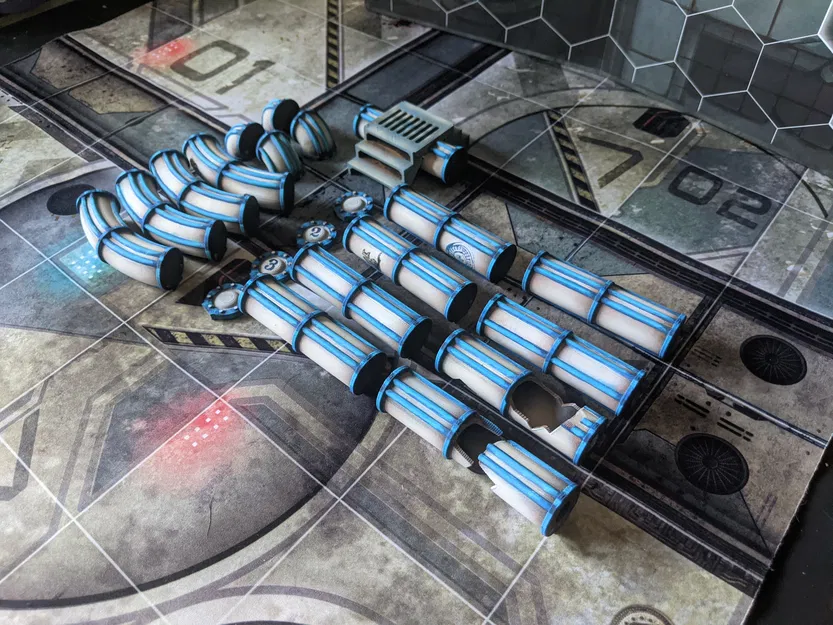 Bộ mô hình địa hình Pipe Terrain Set - Image 1