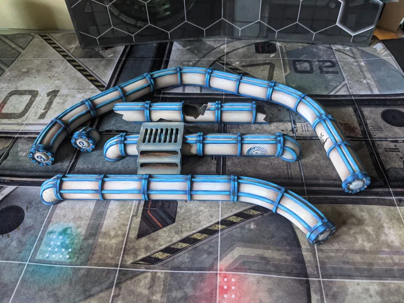 Bộ mô hình địa hình Pipe Terrain Set - Image 3