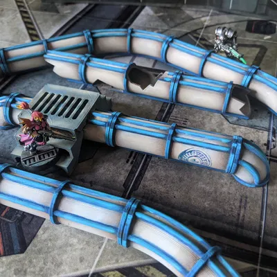 Bộ mô hình địa hình Pipe Terrain Set