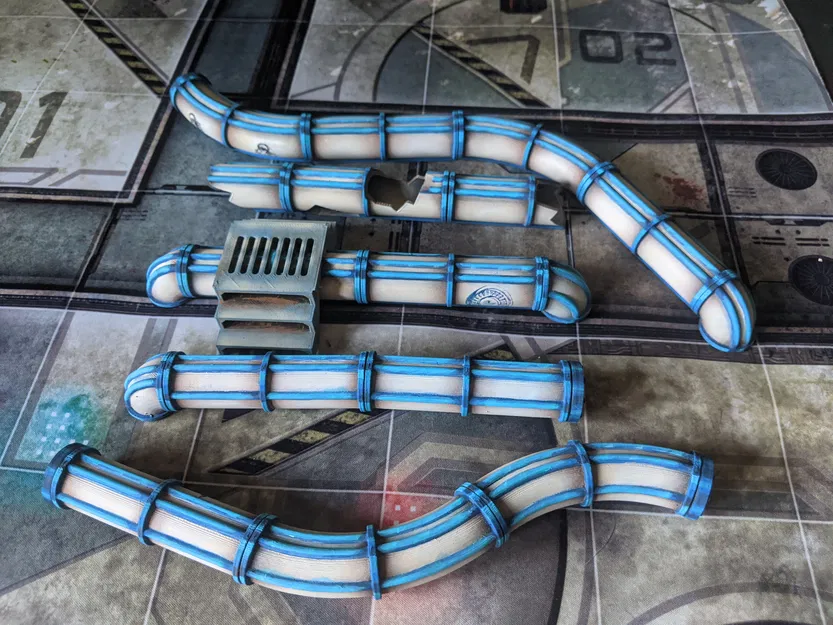 Bộ mô hình địa hình Pipe Terrain Set - Image 6