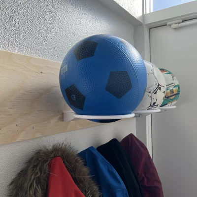 Giá treo bóng đá (gắn tường)