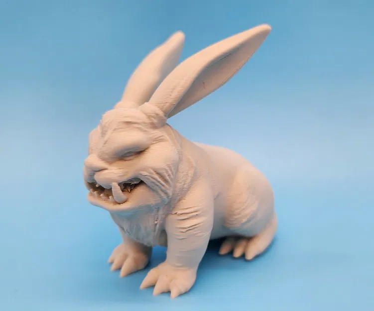 Mô hình thỏ hoang dã Feral Easter Bunny in 3D cực ngầu - Image 1