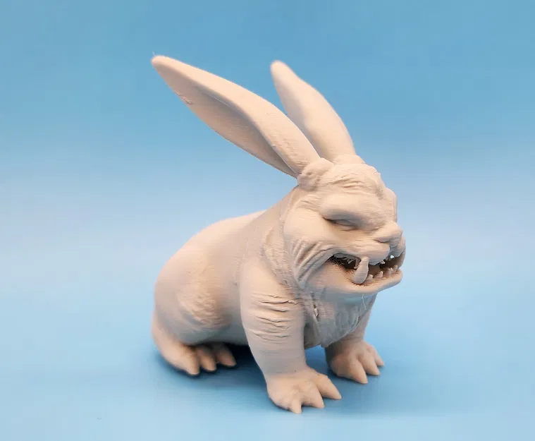 Mô hình thỏ hoang dã Feral Easter Bunny in 3D cực ngầu - Image 2
