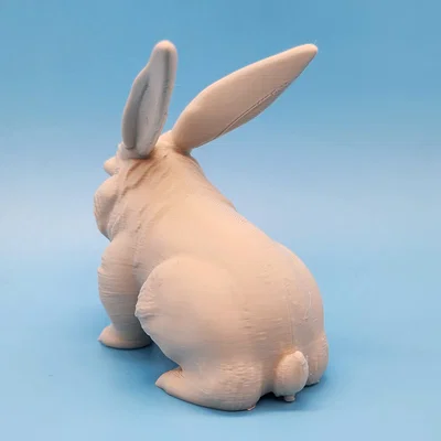Mô hình thỏ hoang dã Feral Easter Bunny in 3D cực ngầu