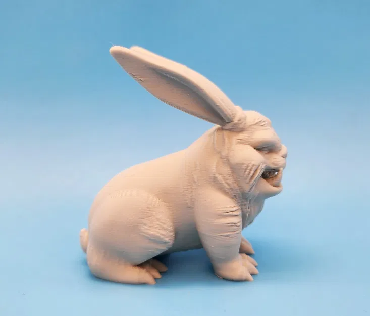 Mô hình thỏ hoang dã Feral Easter Bunny in 3D cực ngầu - Image 4