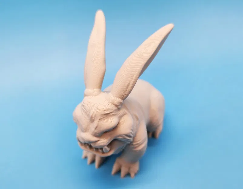 Mô hình thỏ hoang dã Feral Easter Bunny in 3D cực ngầu - Image 5