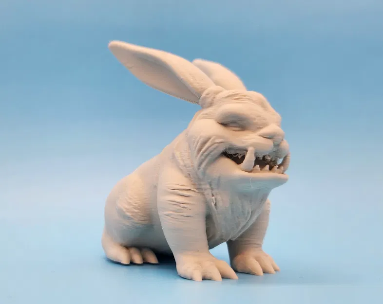 Mô hình thỏ hoang dã Feral Easter Bunny in 3D cực ngầu - Image 6