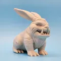Mô hình thỏ hoang dã Feral Easter Bunny in 3D cực ngầu - Thumbnail 6