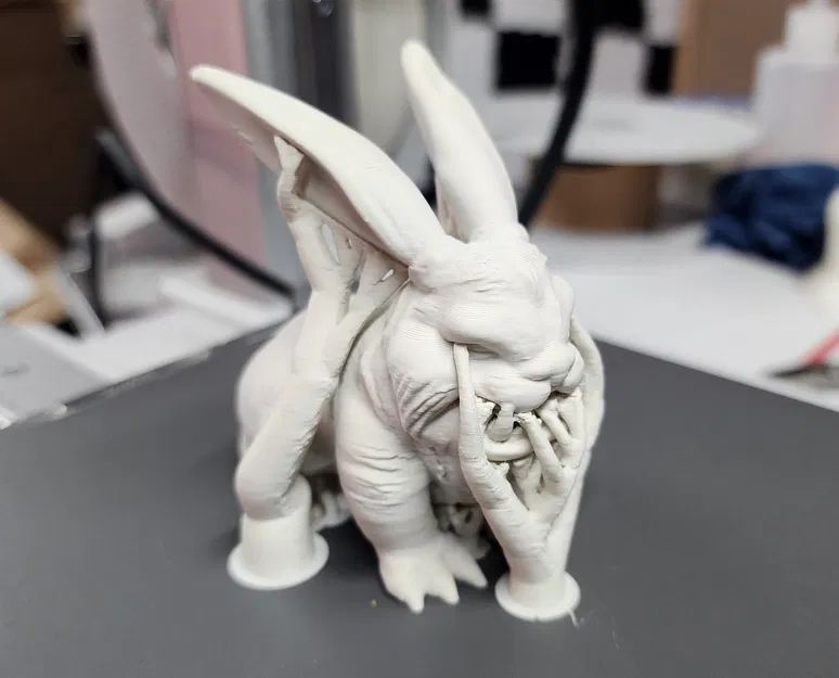 Mô hình thỏ hoang dã Feral Easter Bunny in 3D cực ngầu - Image 7