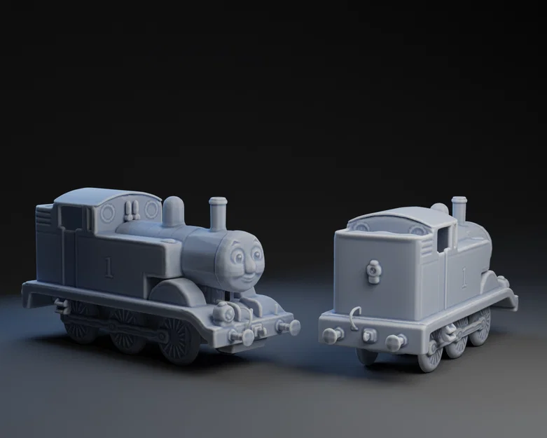 Mô hình tàu hỏa Thomas (Thomas The Train) in 3D chất lượng cao - Image 1
