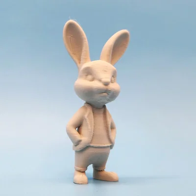 Mô hình 3D chú thỏ lịch lãm (Well Dressed Rabbit) trang trí Phục sinh