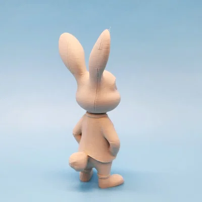 Mô hình 3D chú thỏ lịch lãm (Well Dressed Rabbit) trang trí Phục sinh