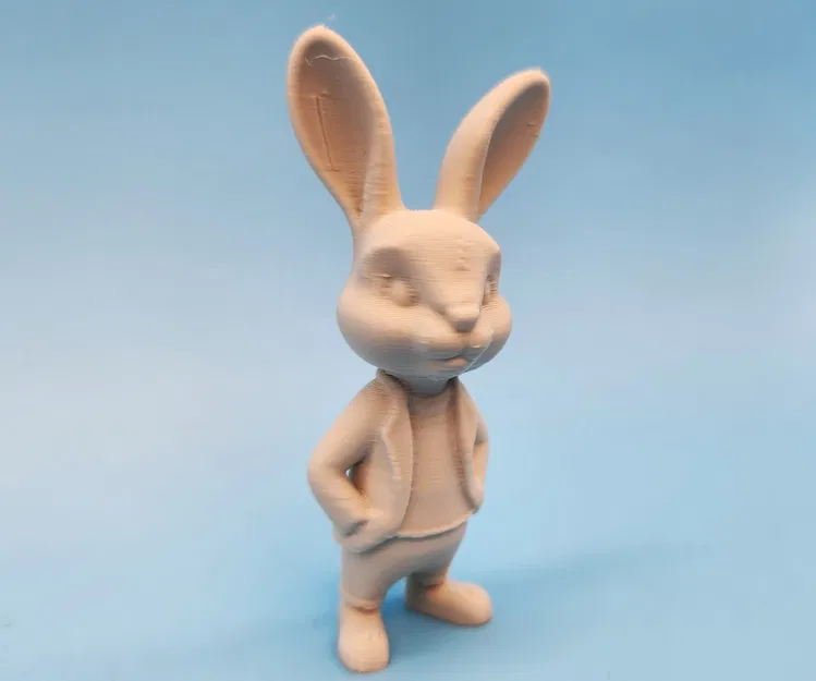 Mô hình 3D chú thỏ lịch lãm (Well Dressed Rabbit) trang trí Phục sinh - Image 4