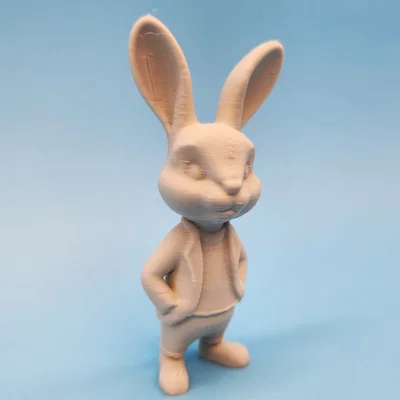 Mô hình 3D chú thỏ lịch lãm (Well Dressed Rabbit) trang trí Phục sinh