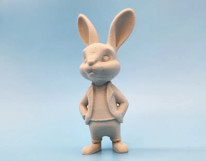 Mô hình 3D chú thỏ lịch lãm (Well Dressed Rabbit) trang trí Phục sinh - Image 5