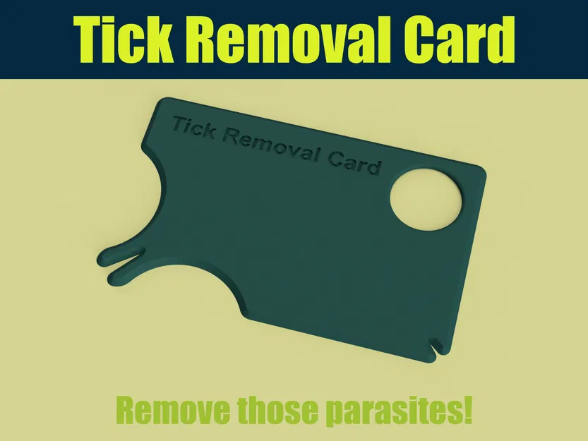 Thẻ lấy ve chó / Dụng cụ nạy - Image 1