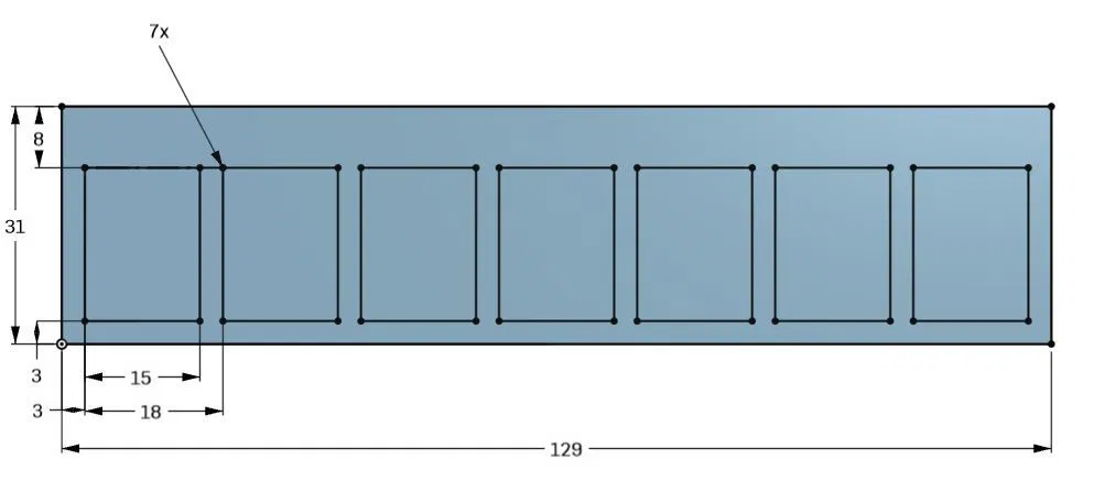 Hộp đựng thuốc có chốt cài, in kèm ký hiệu viết tắt ngày trong tuần - Image 6