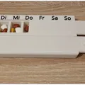 Hộp đựng thuốc Thứ 2 - Chủ Nhật (Sáng/Tối) - Pill Box - Thumbnail 1