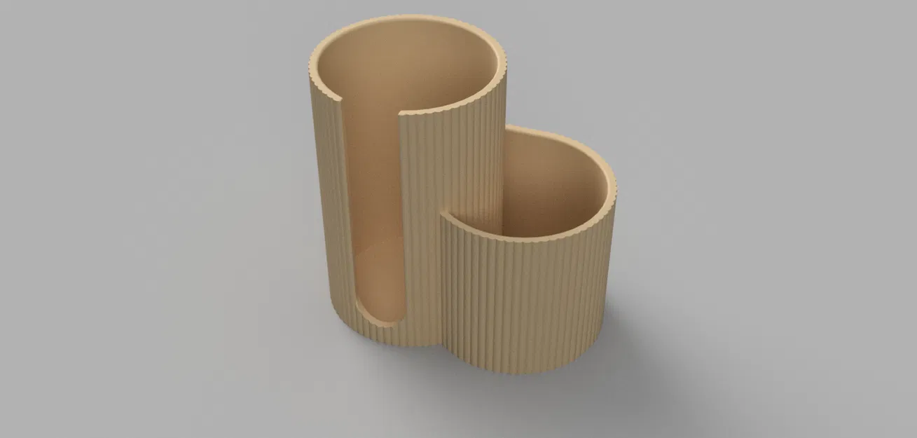 Khay đựng bông tẩy trang và tăm bông thiết kế sọc đẹp mắt - Image 2