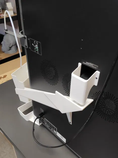 K2 Plus - Máng xả nhựa bên phải kèm thùng chứa tháo rời - Image 2