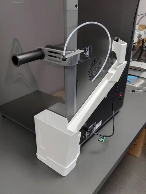 K2 Plus - Máng xả nhựa bên phải kèm thùng chứa tháo rời - Image 3