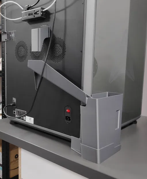 K2 Plus - Máng chứa rác thải bên trái kèm thùng có thể tháo rời - Image 4