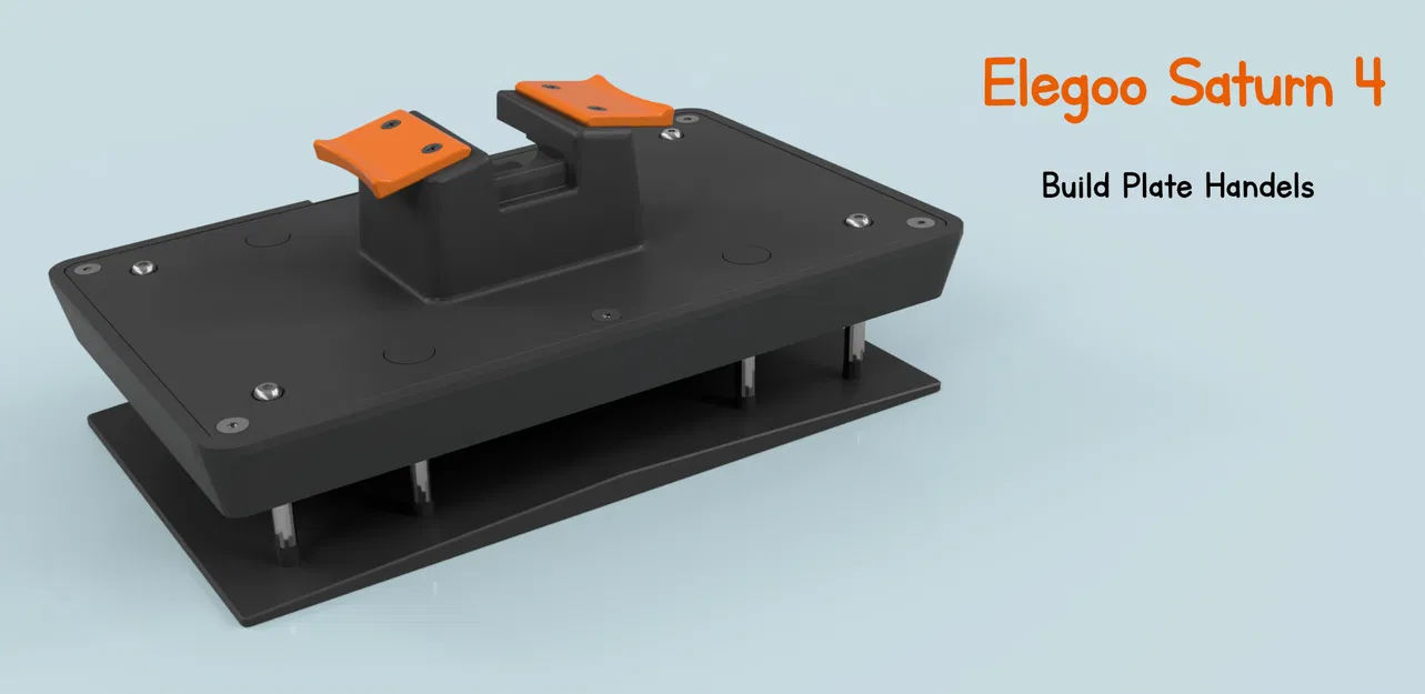 Tay cầm bàn in cho Elegoo Saturn 4 Ultra (Bộ phụ kiện 3D hữu ích) - Image 1
