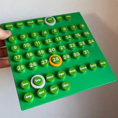 Lịch vạn niên Ring-a-date (Calendario perpetuo)