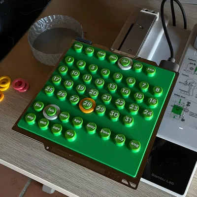 Lịch vạn niên Ring-a-date (Calendario perpetuo)