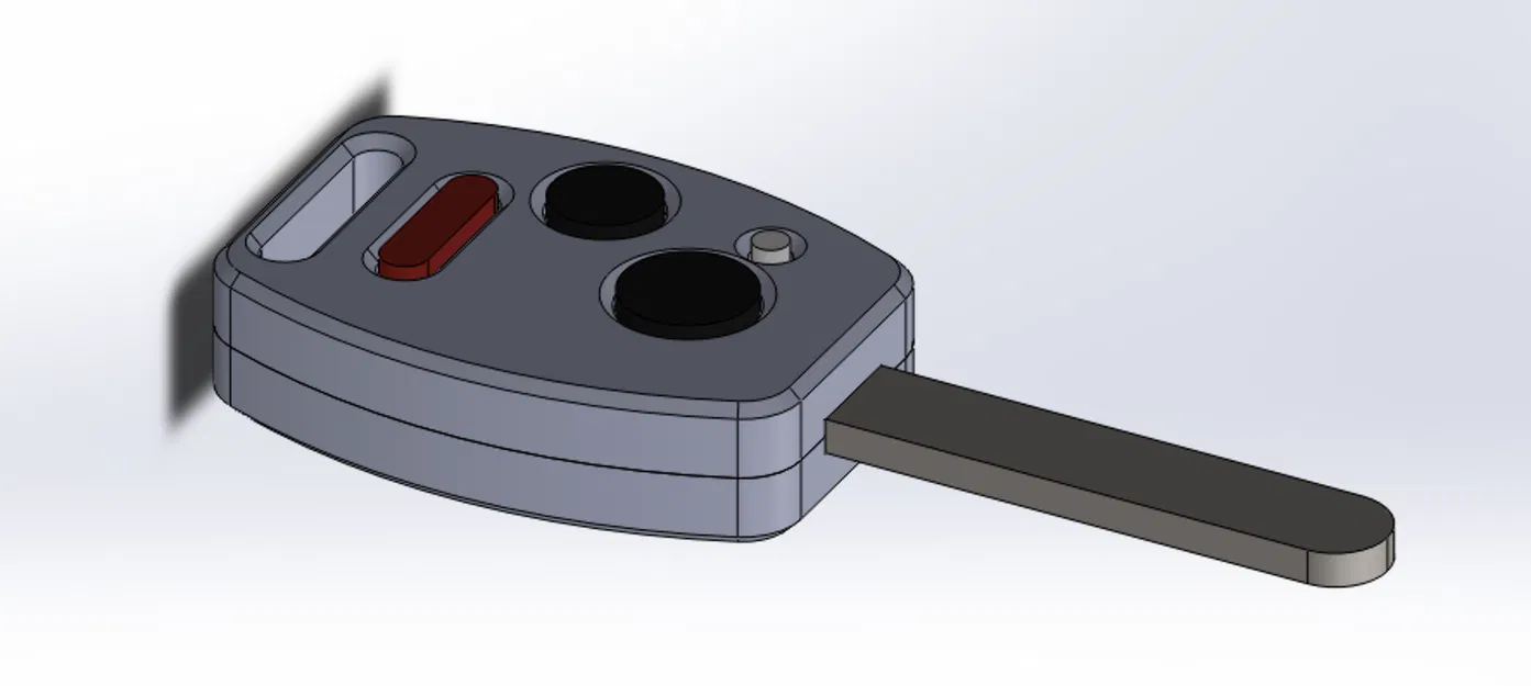 Vỏ chìa khóa thông minh thay thế cho xe Honda - Image 4