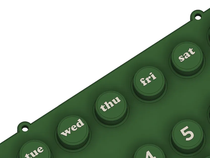 Lịch vạn niên Ring-a-date (Calendario perpetuo) - Image 6