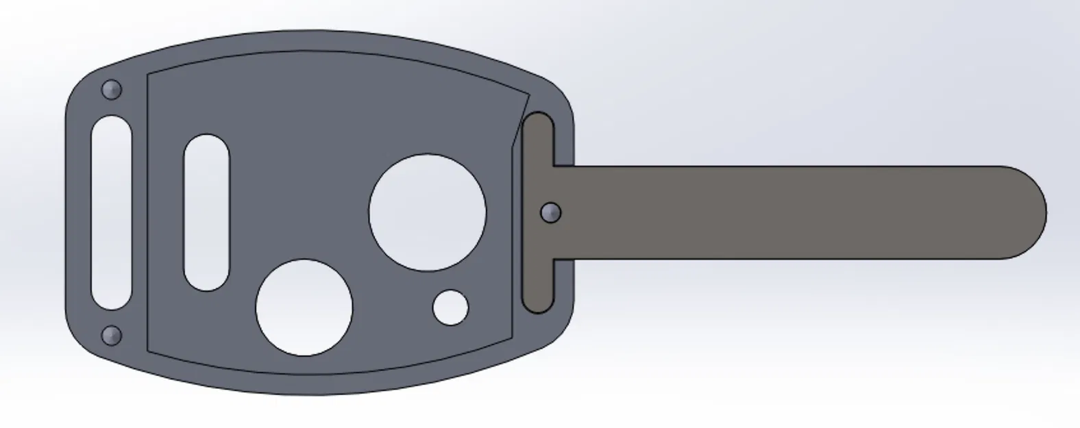 Vỏ chìa khóa thông minh thay thế cho xe Honda - Image 6