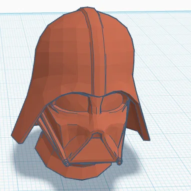 Mô hình mũ bảo hiểm Darth Vader cho Dummy 13 in 3D siêu chất