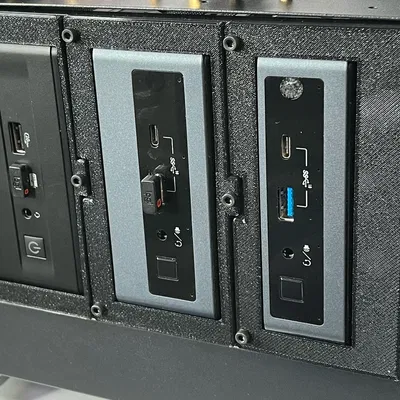 Khung gắn Intel NUC lên tủ rack 10 inch (3U)
