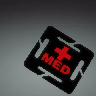 Bảng hiệu y tế MOLLE Patch 3D - Phụ kiện cứu thương chiến thuật