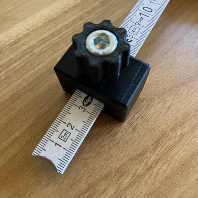 Cữ lấy dấu (Marking gauge) cho thước gấp (OnShape)