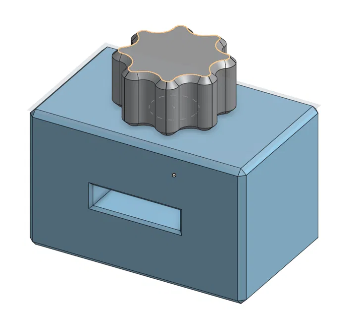 Cữ lấy dấu (Marking gauge) cho thước gấp (OnShape) - Image 3