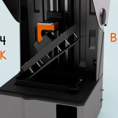 Giá treo khay in 3D (Buildplate Drip Mount) cho Elegoo Saturn 4/Ultra