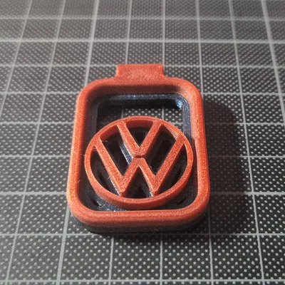 Móc khóa logo Volkswagen thiết kế 3D rỗng độc đáo